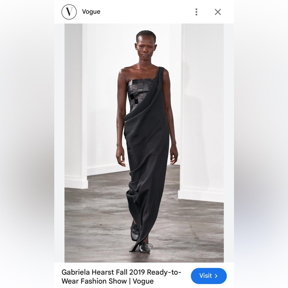 Gabriela Hearst gown NWT size M I US8, IT44